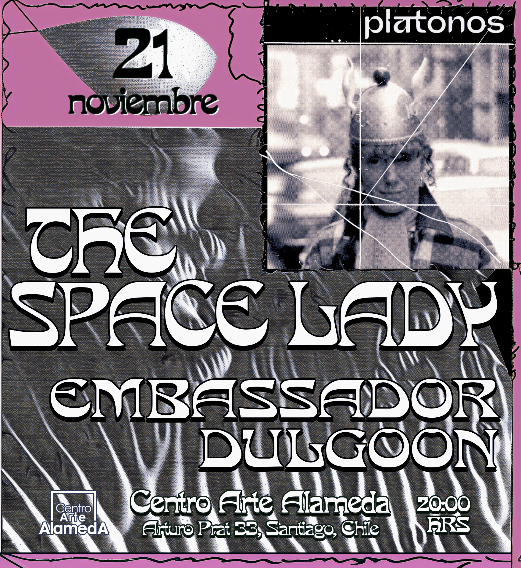 21 de noviembre: The Space Lady llega a Chile